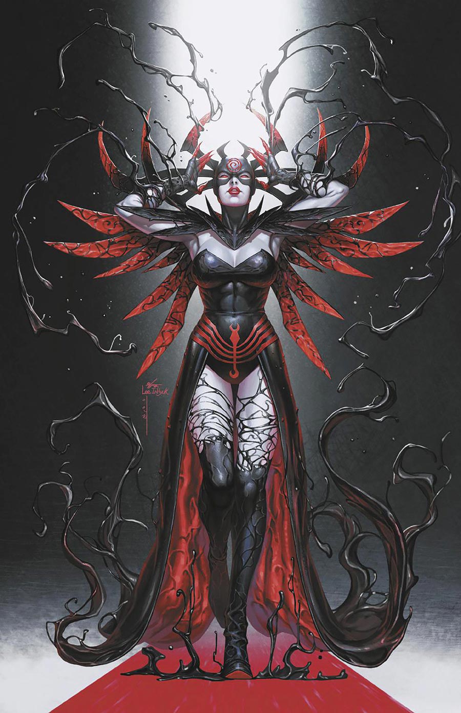 Queen In Black #2 Cover J Incentive Inhyuk Lee Virgin Cover
