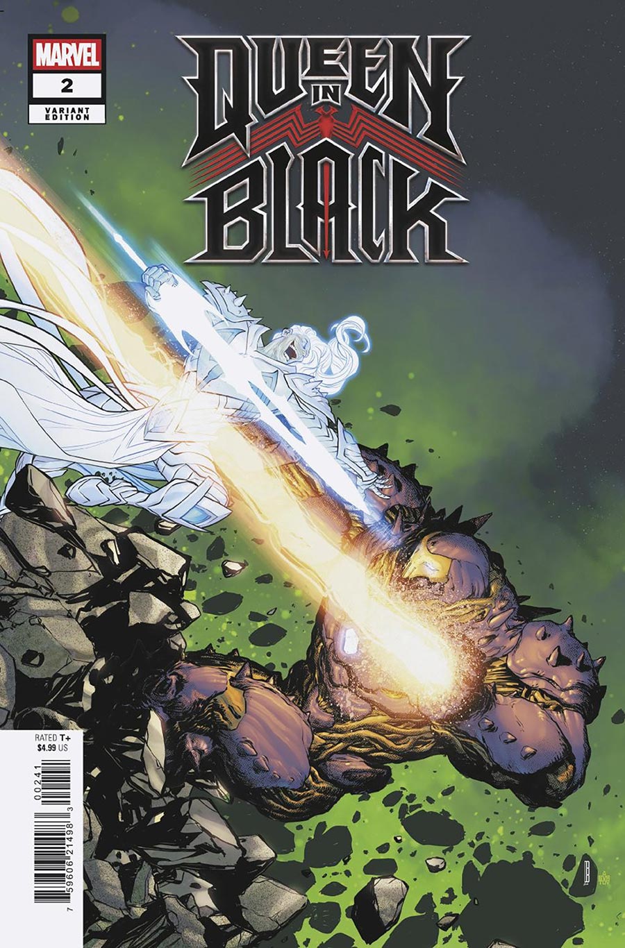 Queen In Black #2 Cover E Variant David Baldeon Cover