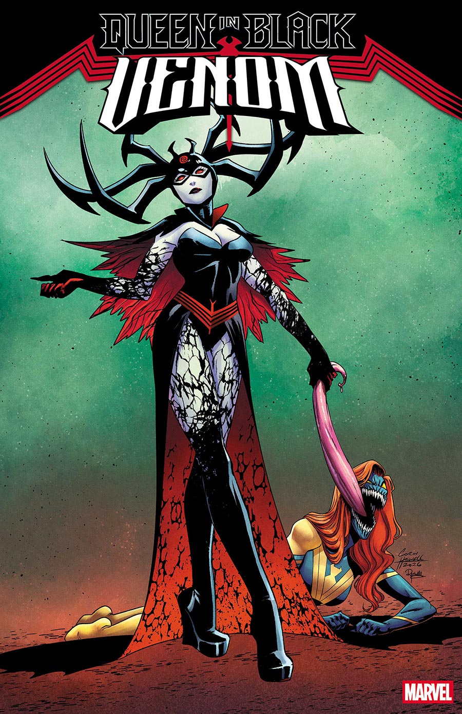 Venom Vol 5 #260 Cover D Incentive Corin Howell Variant Cover (Queen In Black Tie-In)