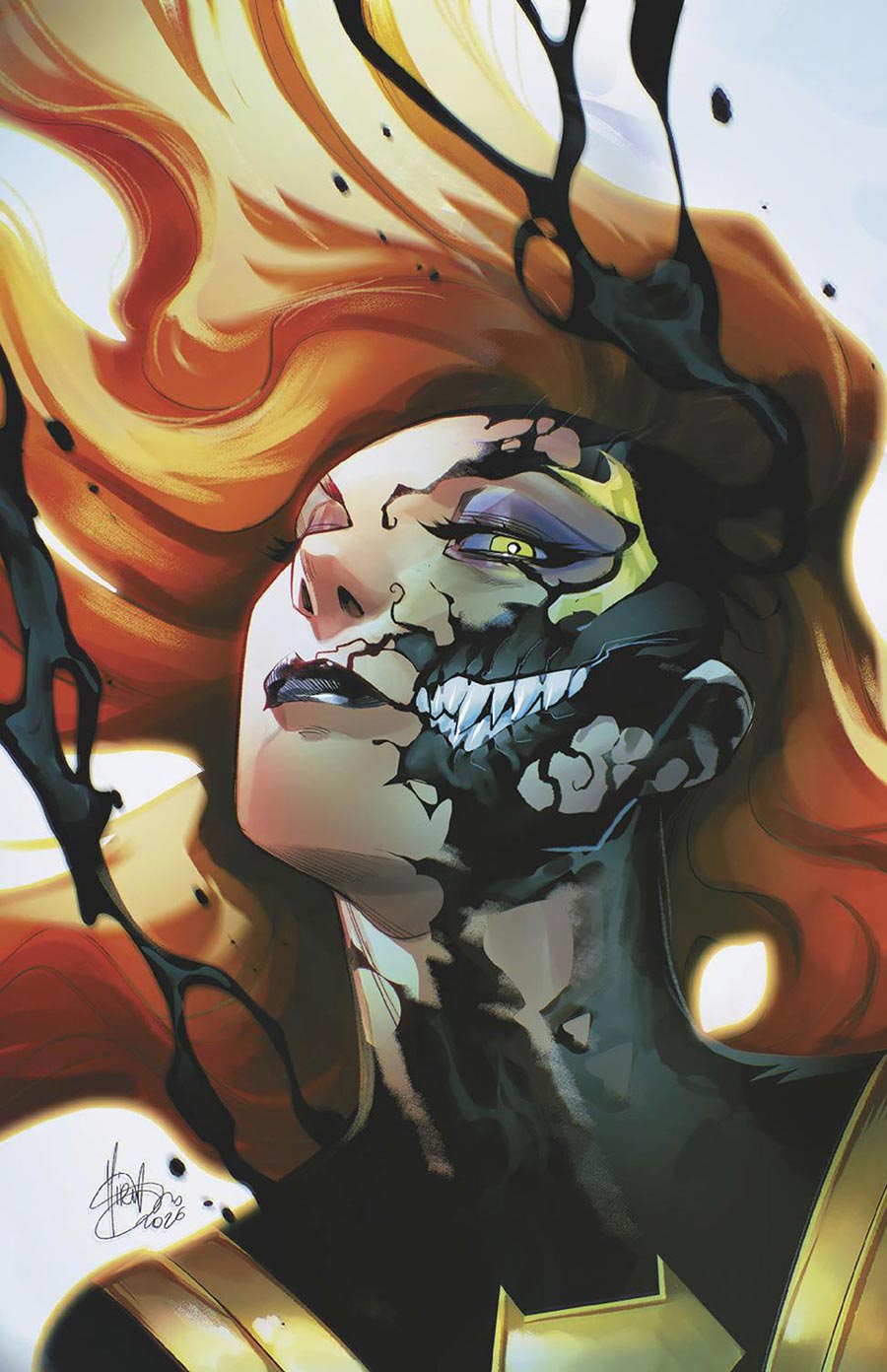 Venom Vol 5 #260 Cover E Incentive Mirka Andolfo Venom Virgin Cover (Queen In Black Tie-In)