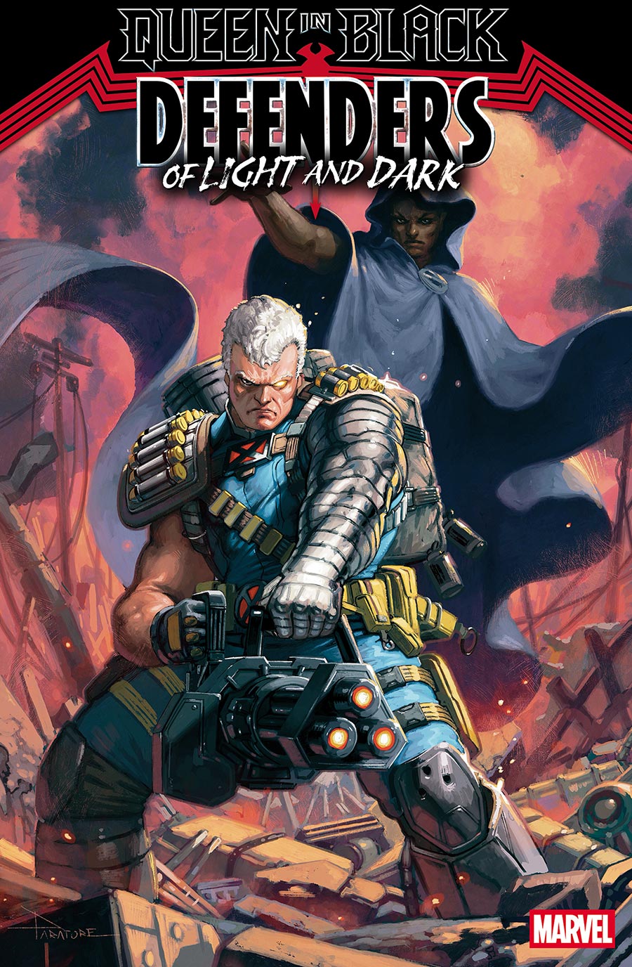 Queen In Black Defenders Of Light And Dark #1 Cover C Variant Davide Paratore Cover
