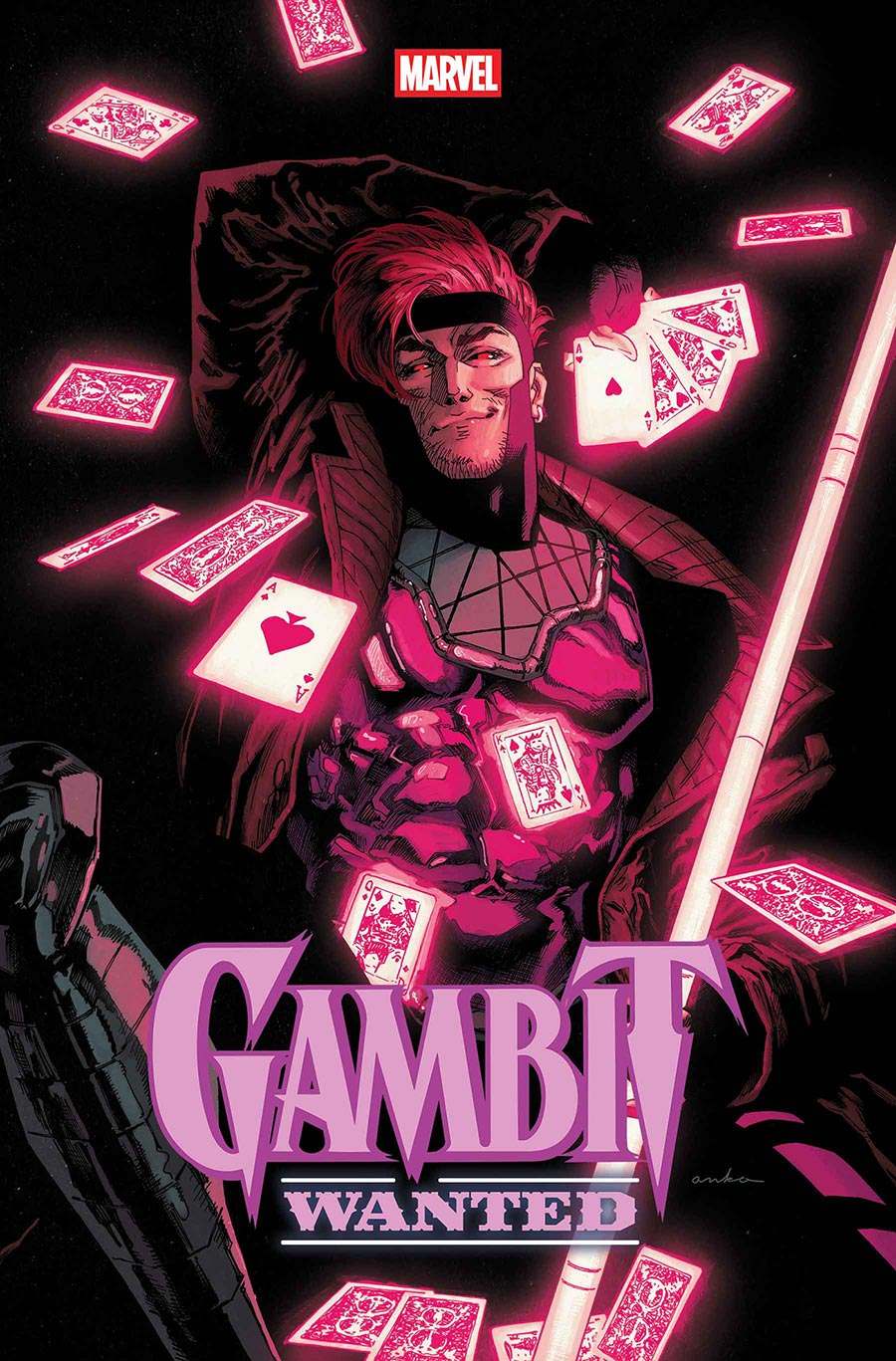 Gambit Wanted #1 Cover F Variant Kris Anka Foil Cover