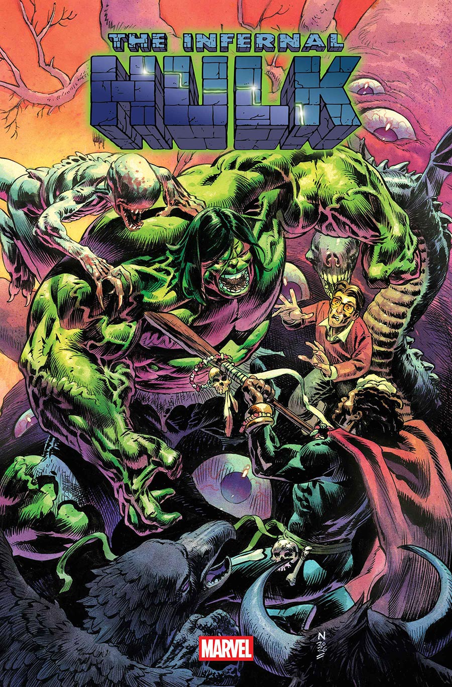 Infernal Hulk #9 Cover A Regular Nic Klein Cover