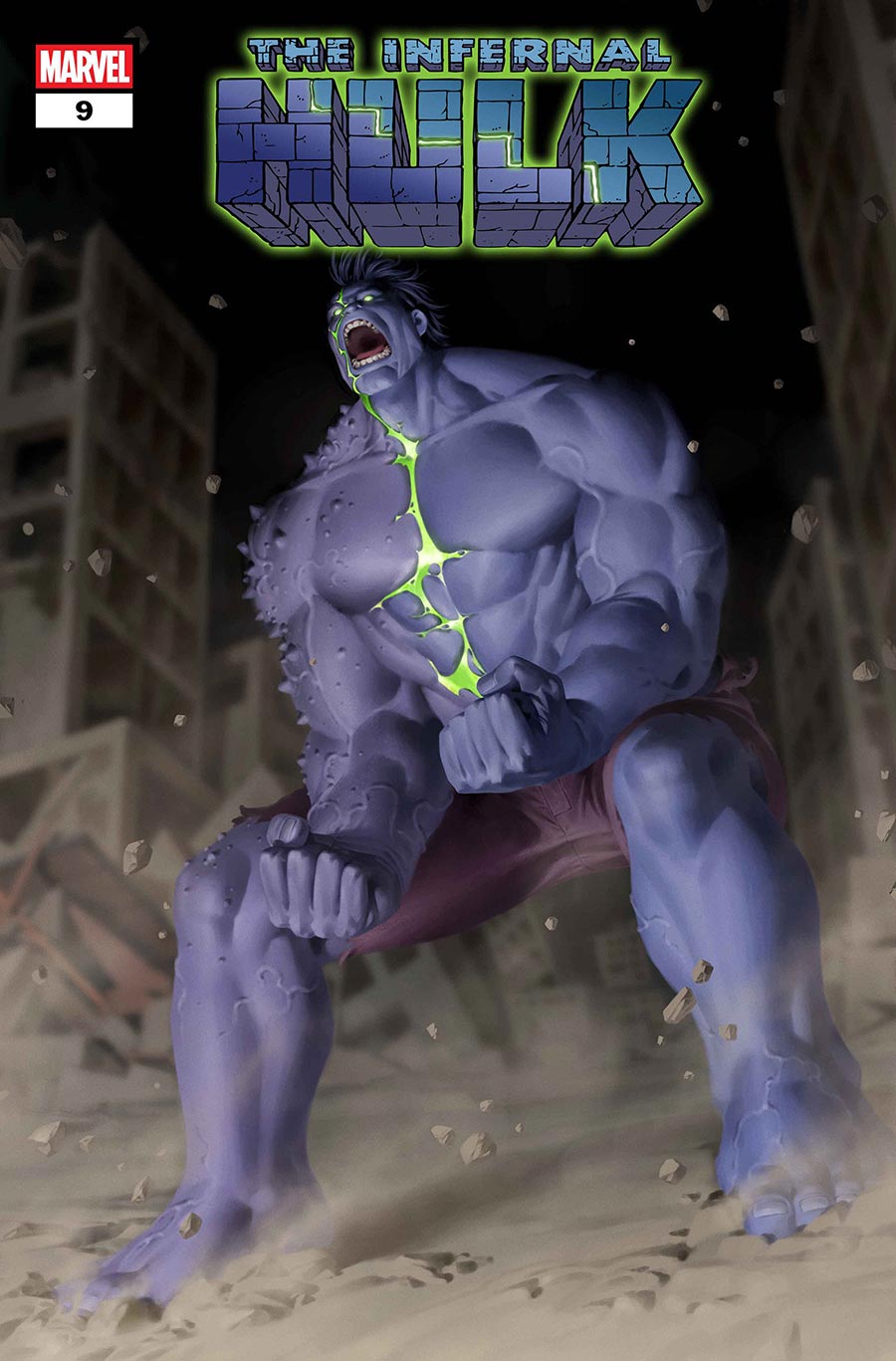 Infernal Hulk #9 Cover F Incentive Junggeun Yoon Variant Cover