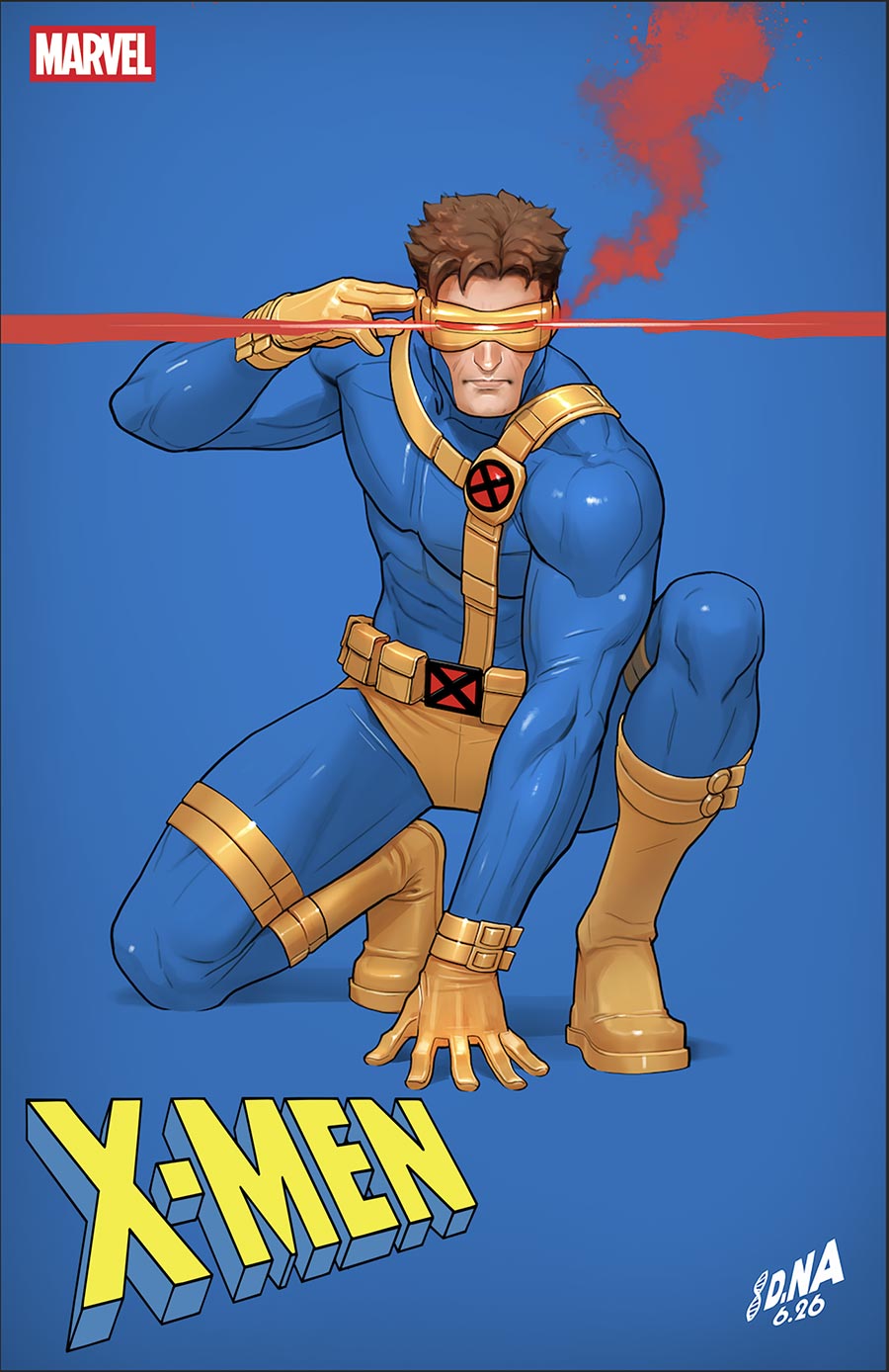 X-Men Vol 7 #33 Cover B Variant David Nakayama Color Block Blue Cover