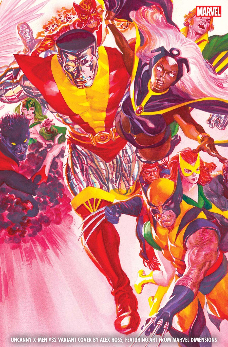 Uncanny X-Men Vol 6 #32 Cover B Variant Alex Ross Marvel Dimensions Cover