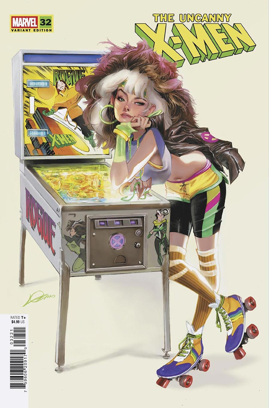 Uncanny X-Men Vol 6 #32 Cover C Variant Alexander Lozano 1980s Rogue Cover