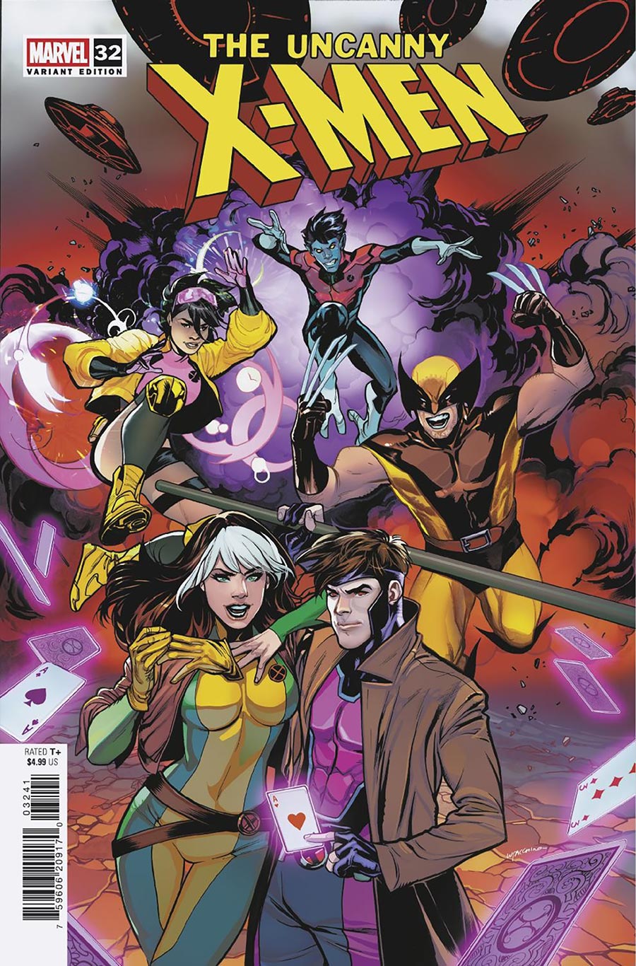 Uncanny X-Men Vol 6 #32 Cover D Variant Emanuela Lupacchino Cover