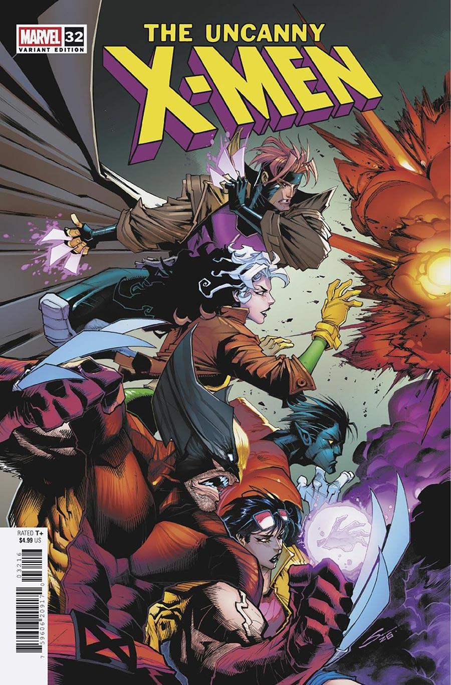 Uncanny X-Men Vol 6 #32 Cover E Incentive Gerardo Sandoval Variant Cover
