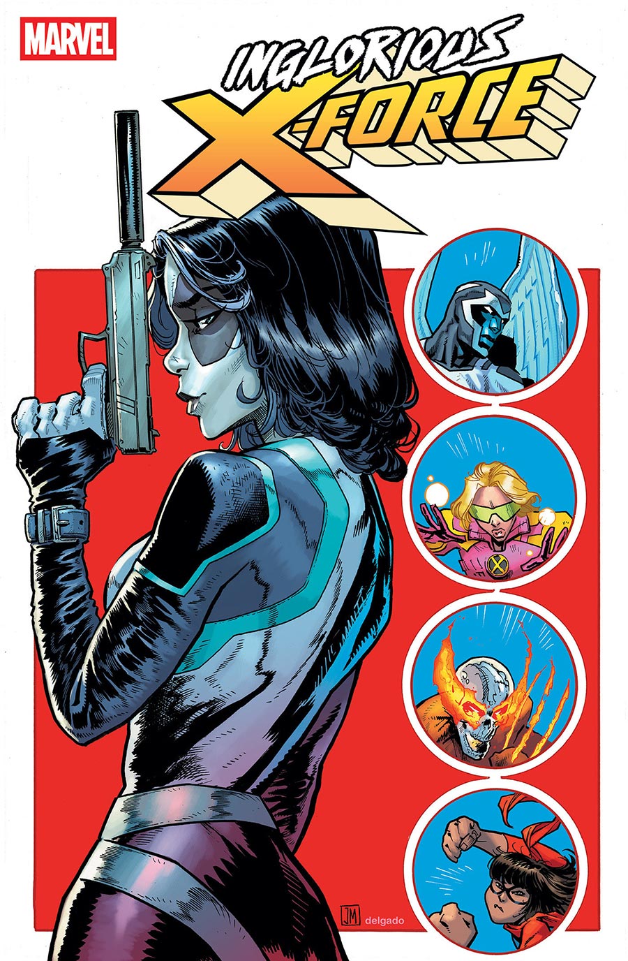 Inglorious X-Force #7 Cover D Incentive Justin Mason Variant Cover