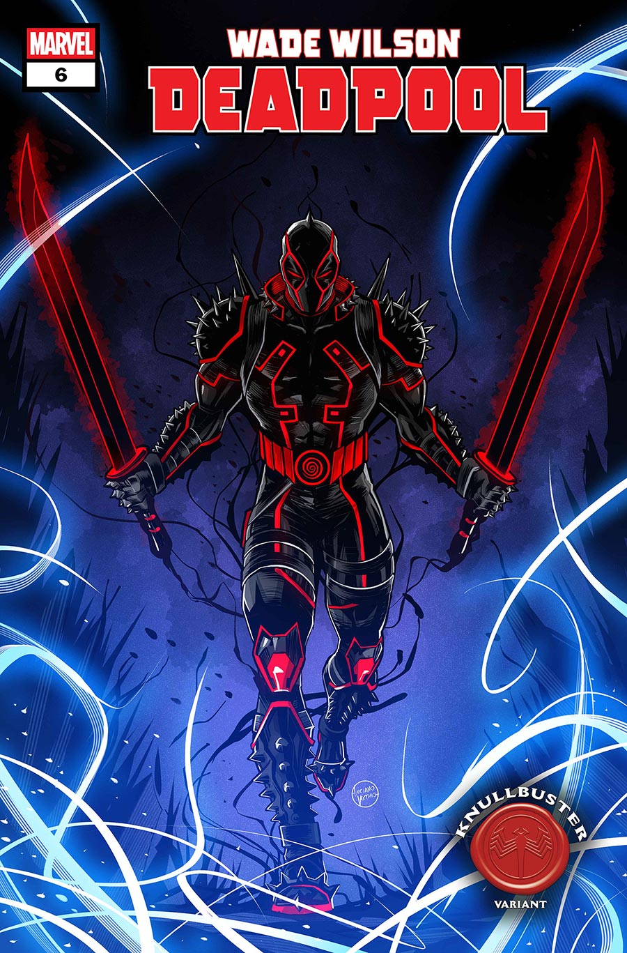 Wade Wilson Deadpool #6 Cover B Variant Luciano Vecchio Knullbuster Cover