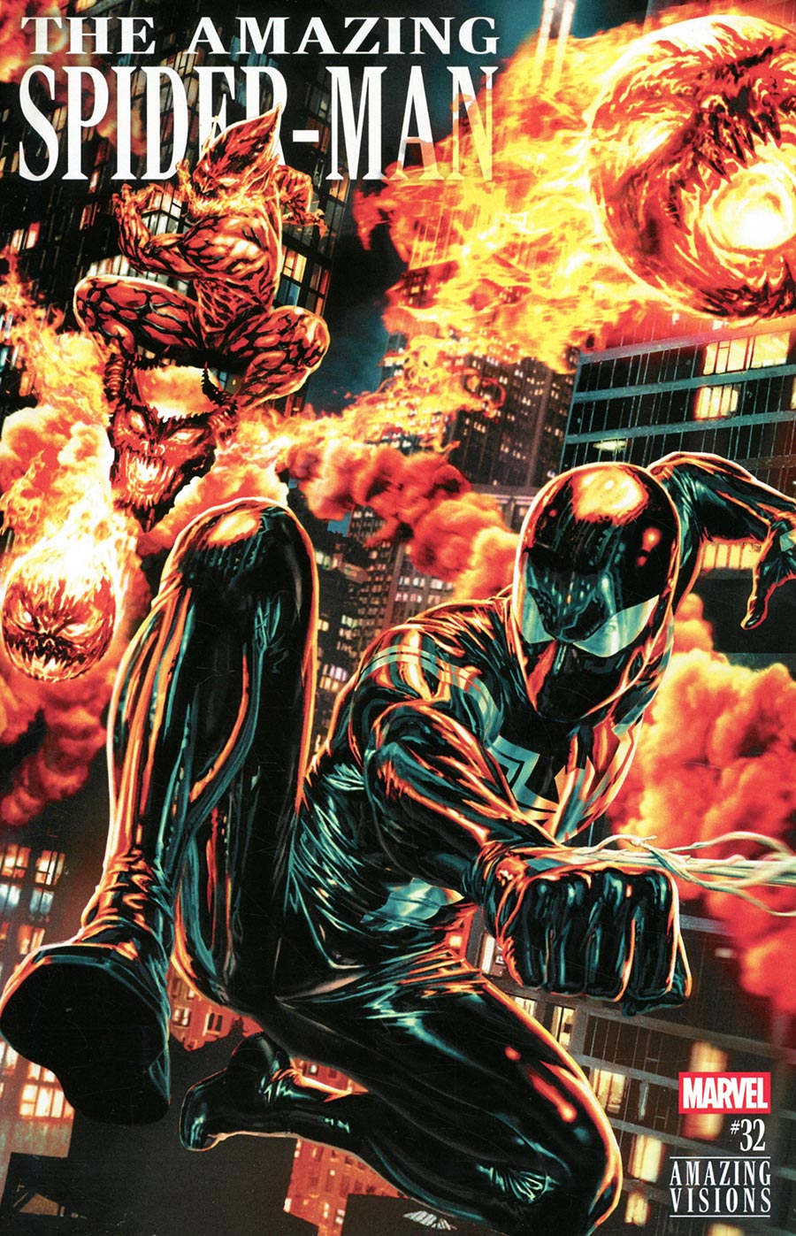 Amazing Spider-Man Vol 7 #32 Cover B Variant Lee Bermejo Amazing Visions Cover (Disability Pride Month Tie-In)(#996)
