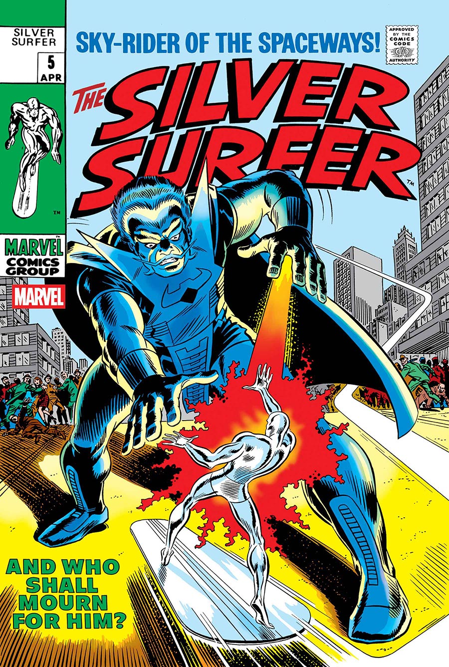 Silver Surfer Vol 1 #5 Cover B Facsimile Edition Regular John Buscema Cover