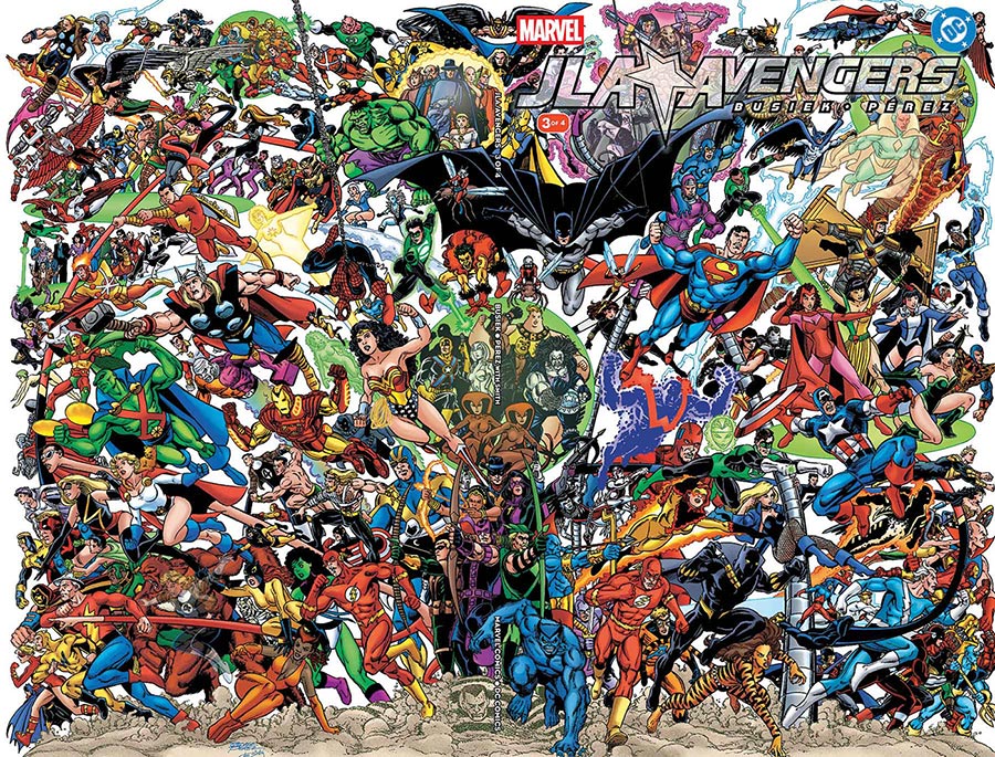 JLA Avengers #3 Facsimile Edition Cover A Regular George Perez Wraparound Cover