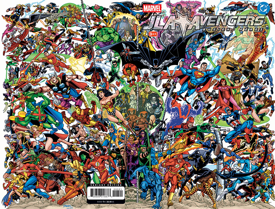 JLA Avengers #3 Facsimile Edition Cover D Variant George Perez Wraparound Foil Cover