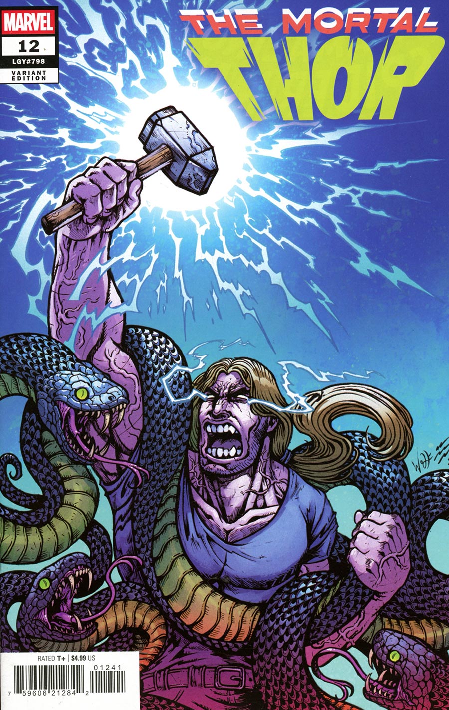 Mortal Thor #12 Cover E Variant Maria Wolf Cover