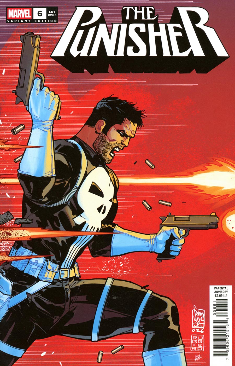 Punisher Vol 14 #6 Cover B Variant Giuseppe Camuncoli 2-Part Connecting Cover