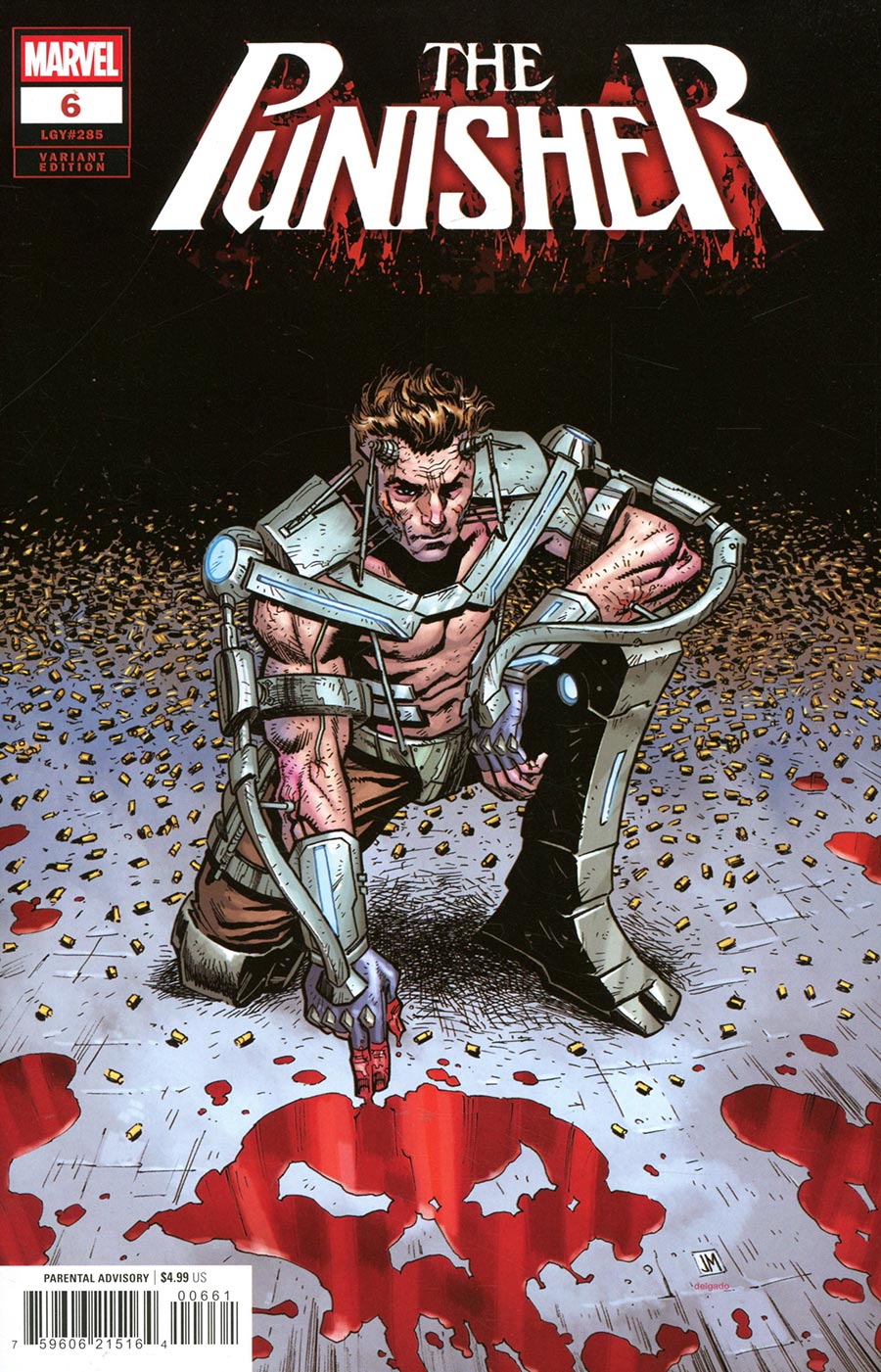 Punisher Vol 14 #6 Cover D Variant Justin Mason First Apparance Cover