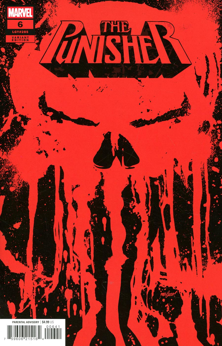 Punisher Vol 14 #6 Cover F Variant Skull Cover