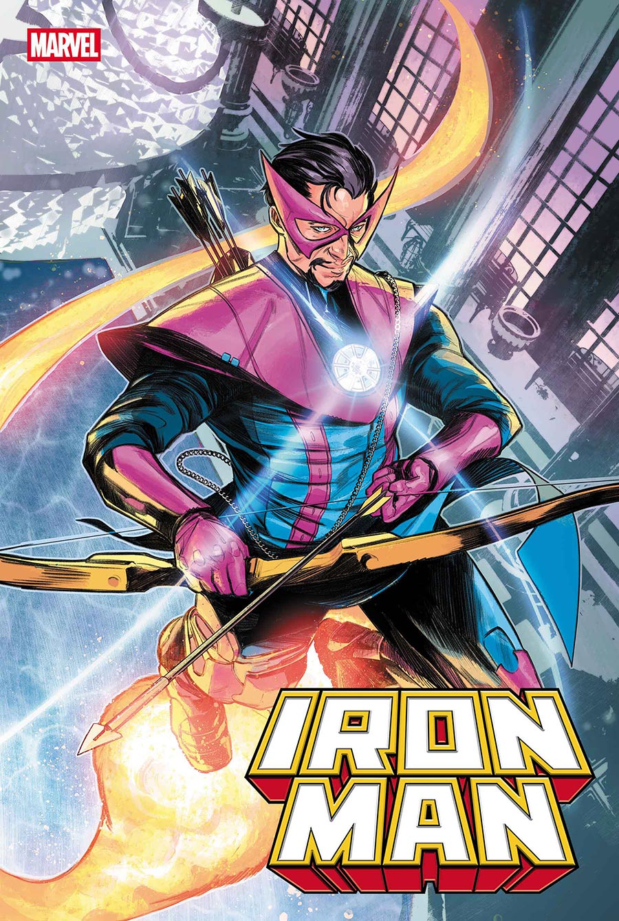 Iron Man Vol 8 #7 Cover C Variant Alessandro Cappuccio Hellfire Costume Swap Cover