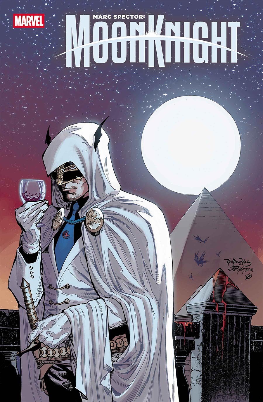 Marc Spector Moon Knight Vol 2 #6 Cover B Variant Netho Diaz Hellfire Costume Swap Cover
