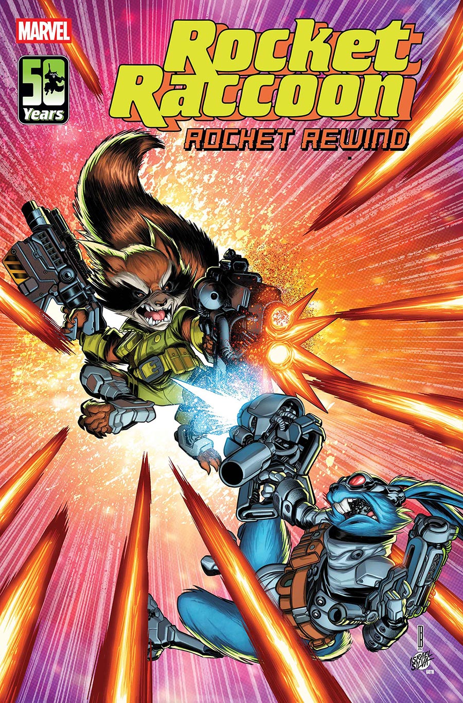 Rocket Raccoon Rocket Rewind #1 (One Shot) Cover C Variant David Baldeon Cover