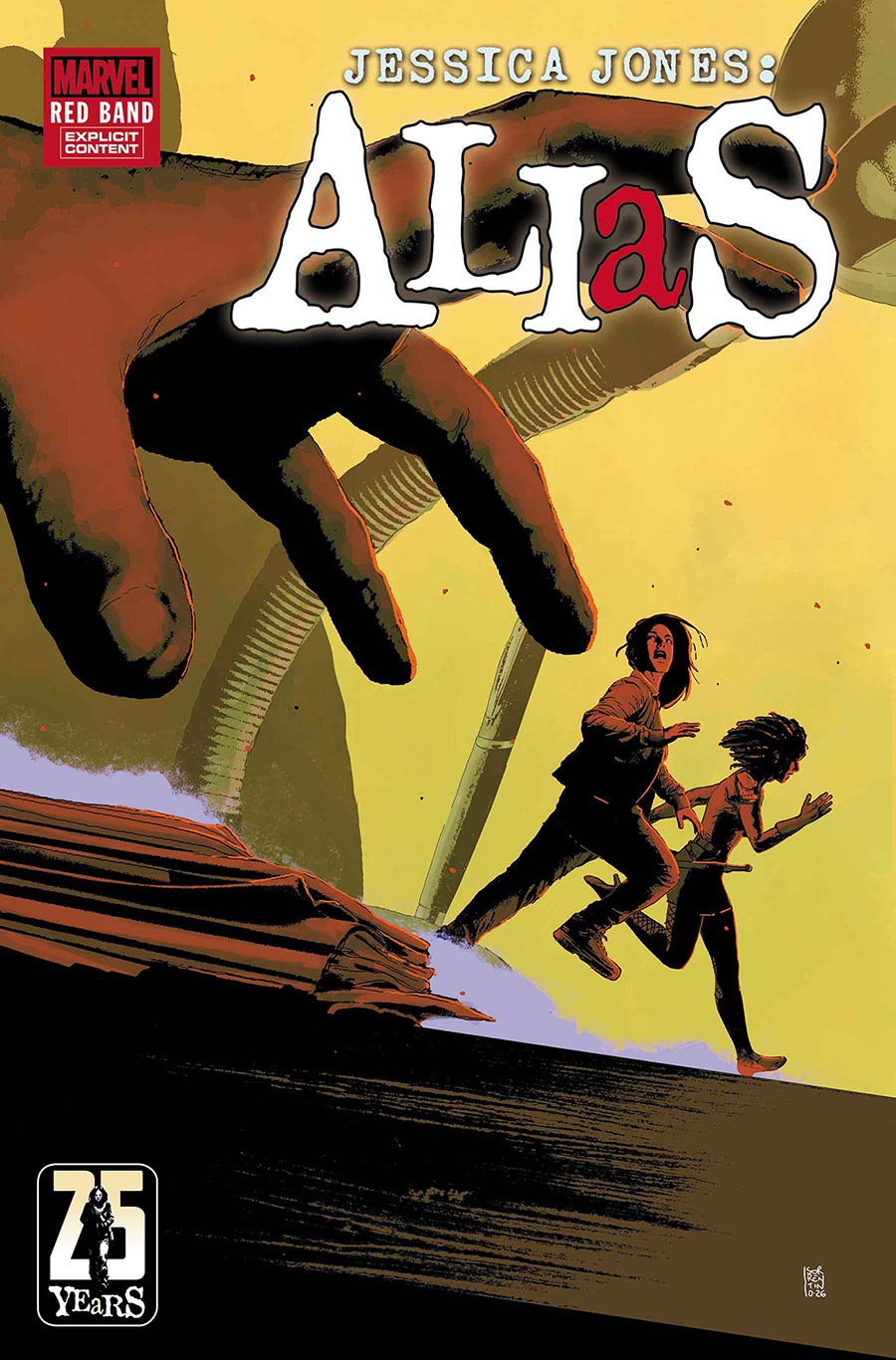 Alias Red Band #5 Cover B Variant Andrea Sorrentino Cover With Polybag