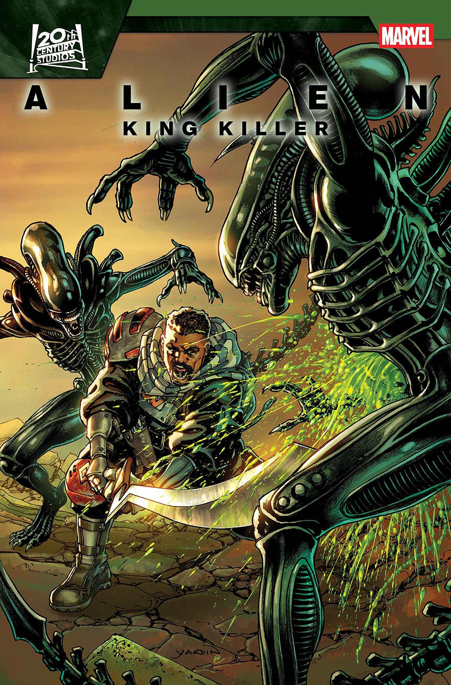 Alien King Killer #4 Cover A Regular David Yardin Cover