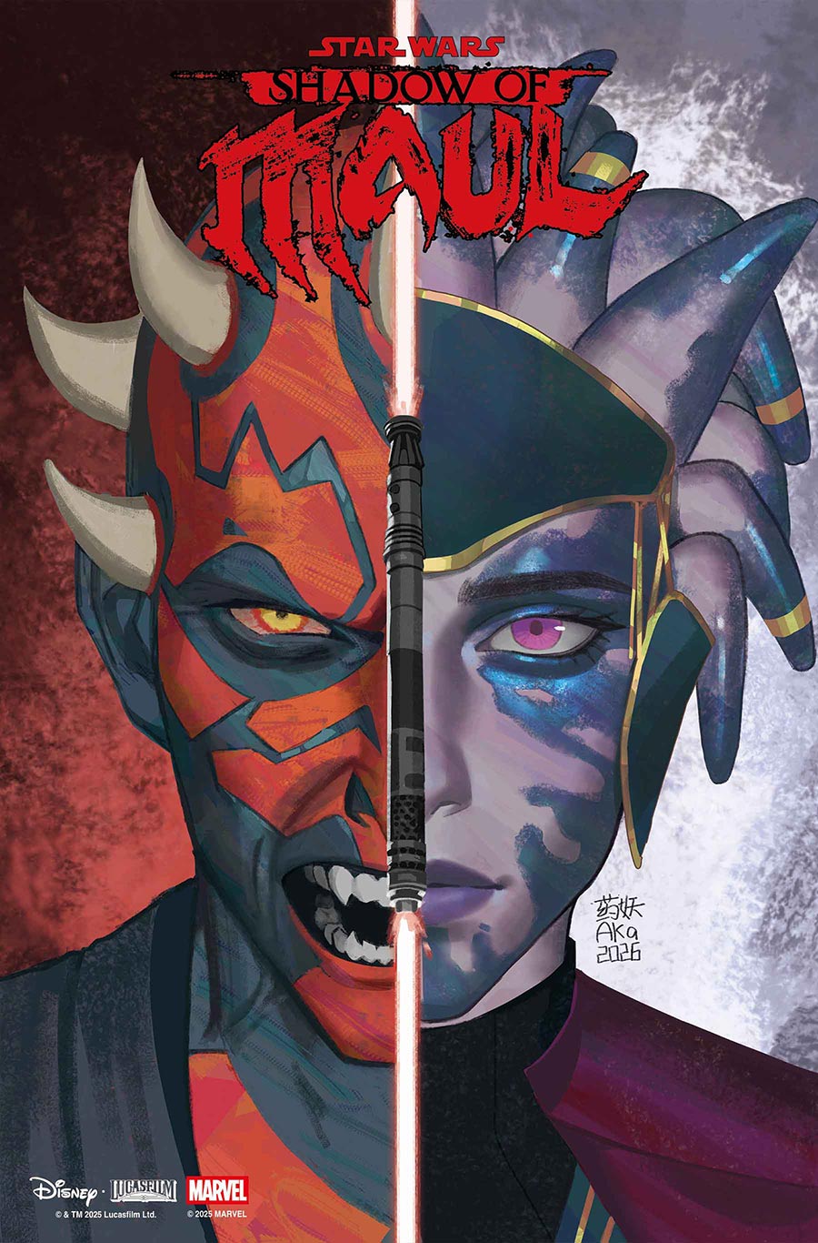 Star Wars Shadow Of Maul #5 Cover B Variant AKA Headshot Virgin Cover