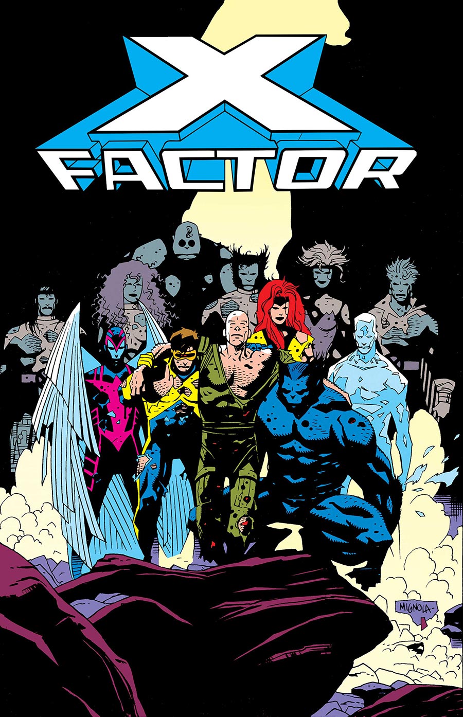 X-Factor The Original X-Men Omnibus Vol 3 HC Direct Market Mike Mignola Variant Cover
