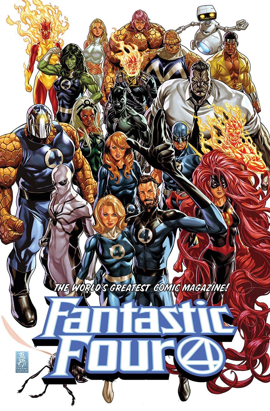 Fantastic Four By Dan Slott Omnibus Vol 2 HC Book Market Mark Brooks Cover