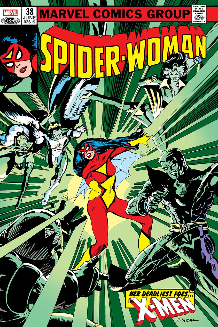 Spider-Woman Omnibus HC Direct Market Steve Leialoha Variant Cover