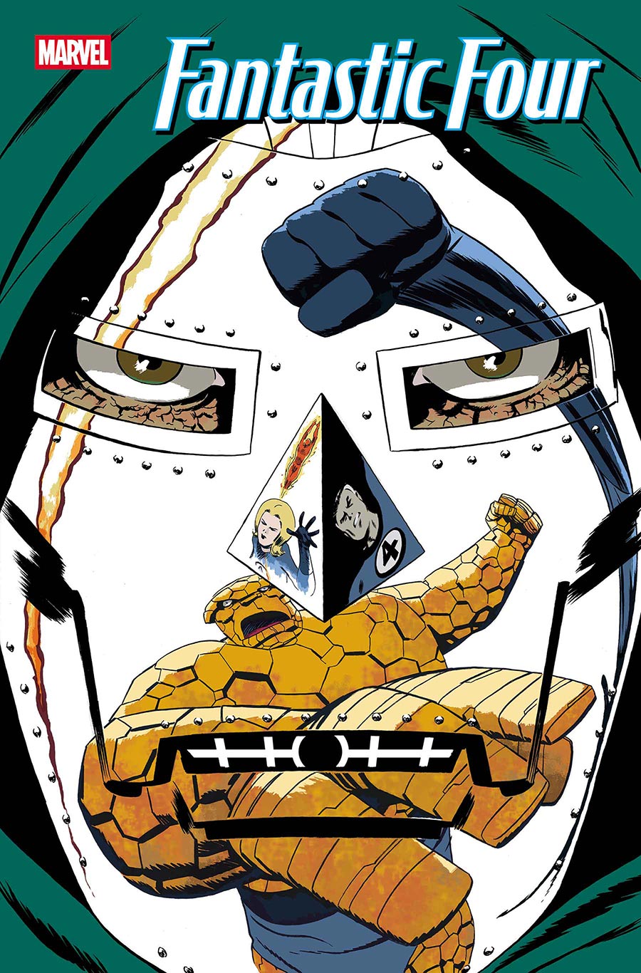 Fantastic Four Vol 8 #15 Cover G Variant Marcos Martin Foil Cover
