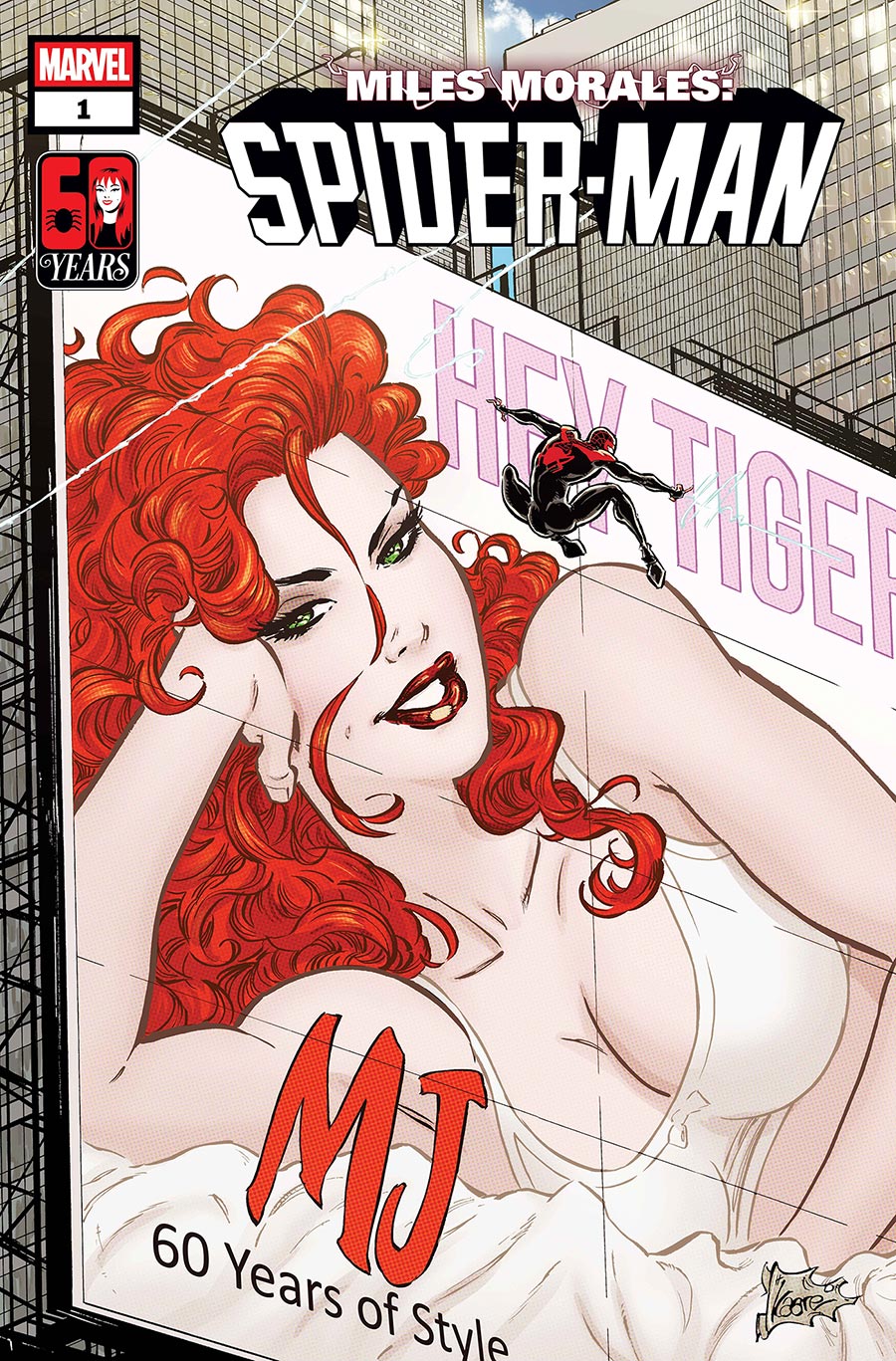 Miles Morales Spider-Man Vol 3 #1 Cover B Variant Kaare Andrews Mary Jane Watson Cover