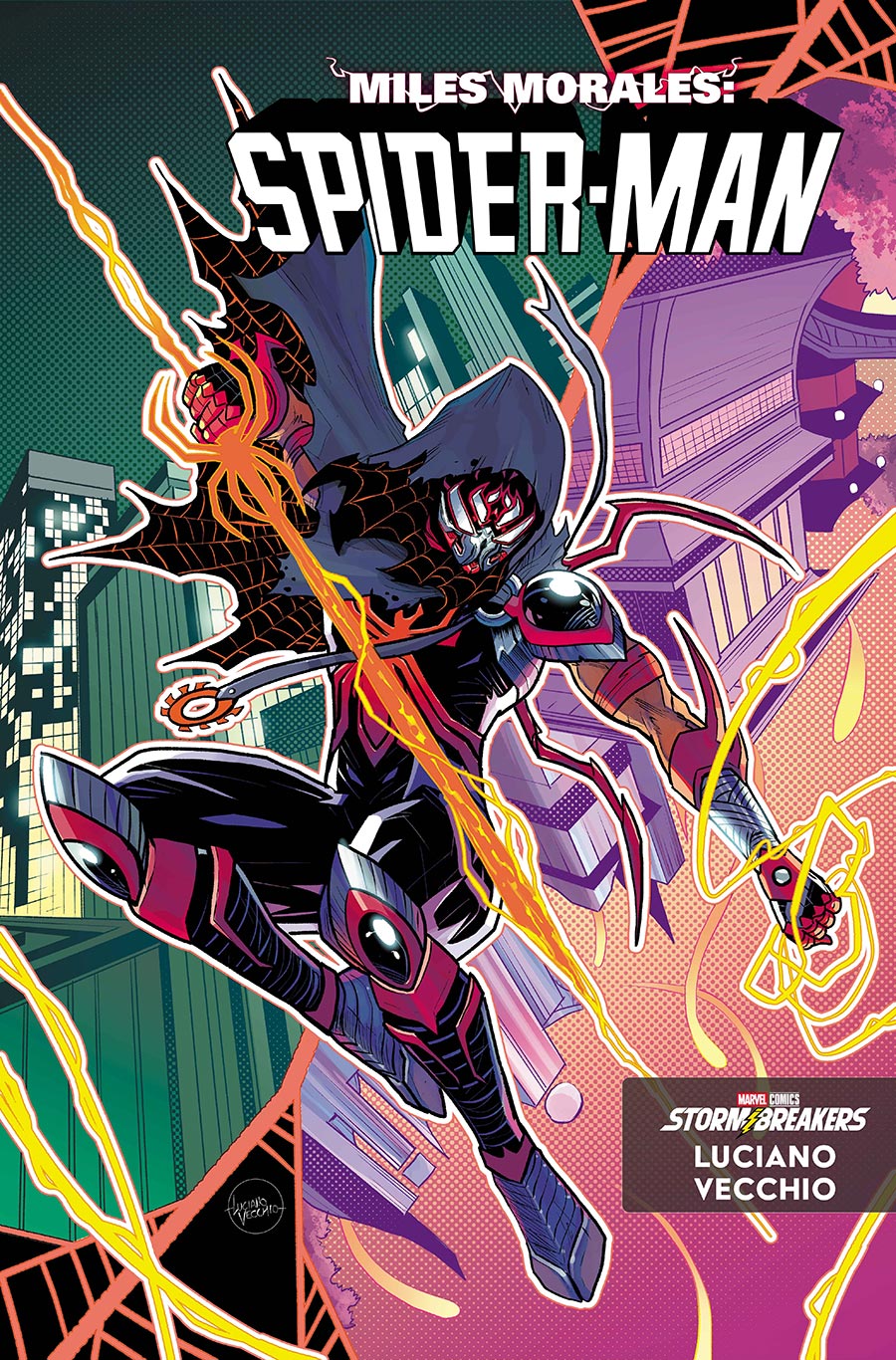 Miles Morales Spider-Man Vol 3 #1 Cover C Variant Luciano Vecchio Isekai Cover