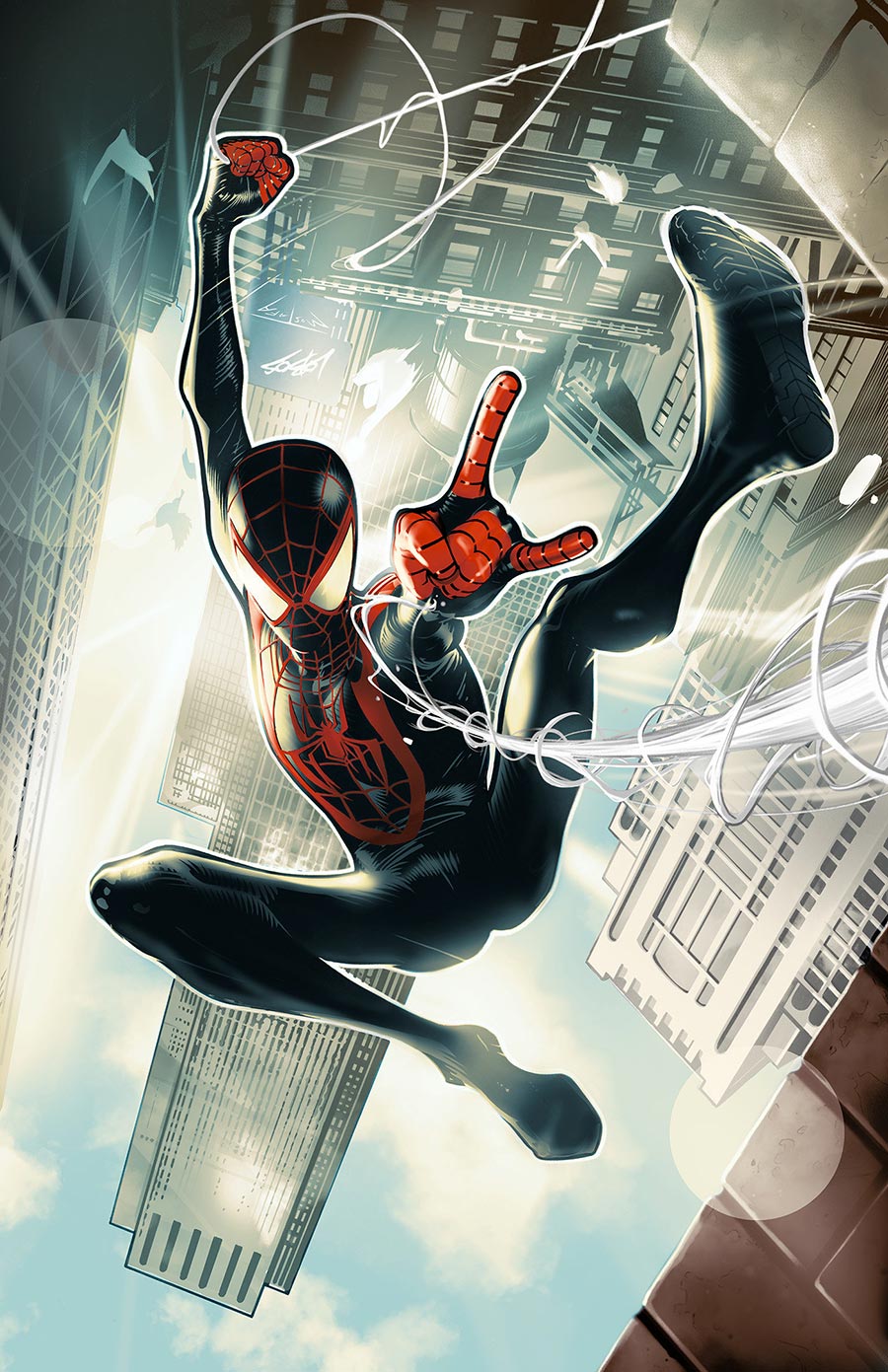 Miles Morales Spider-Man Vol 3 #1 Cover I Incentive Pablo Villalobos Virgin Cover