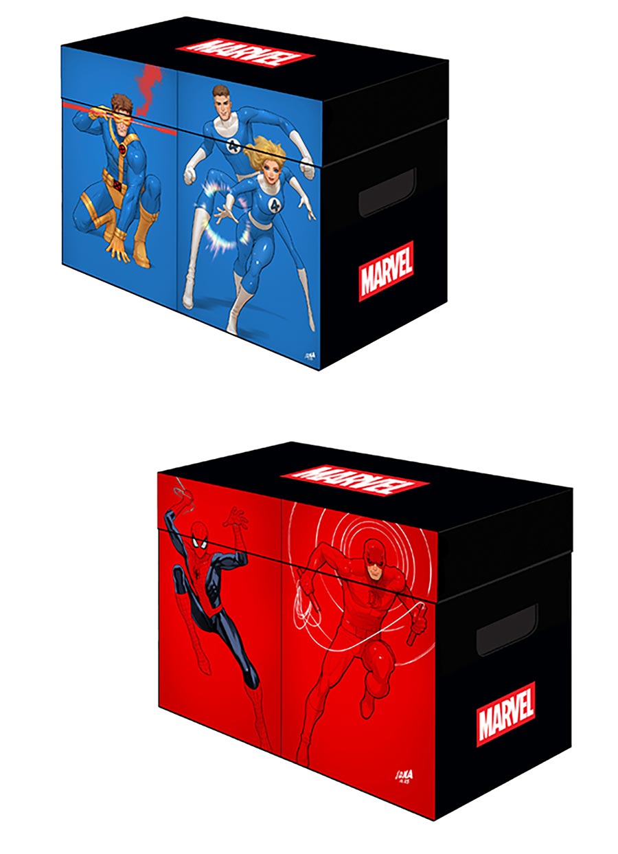Marvel Graphic Comic Box - Color Block By David Nakayama (Bundle Of 5)