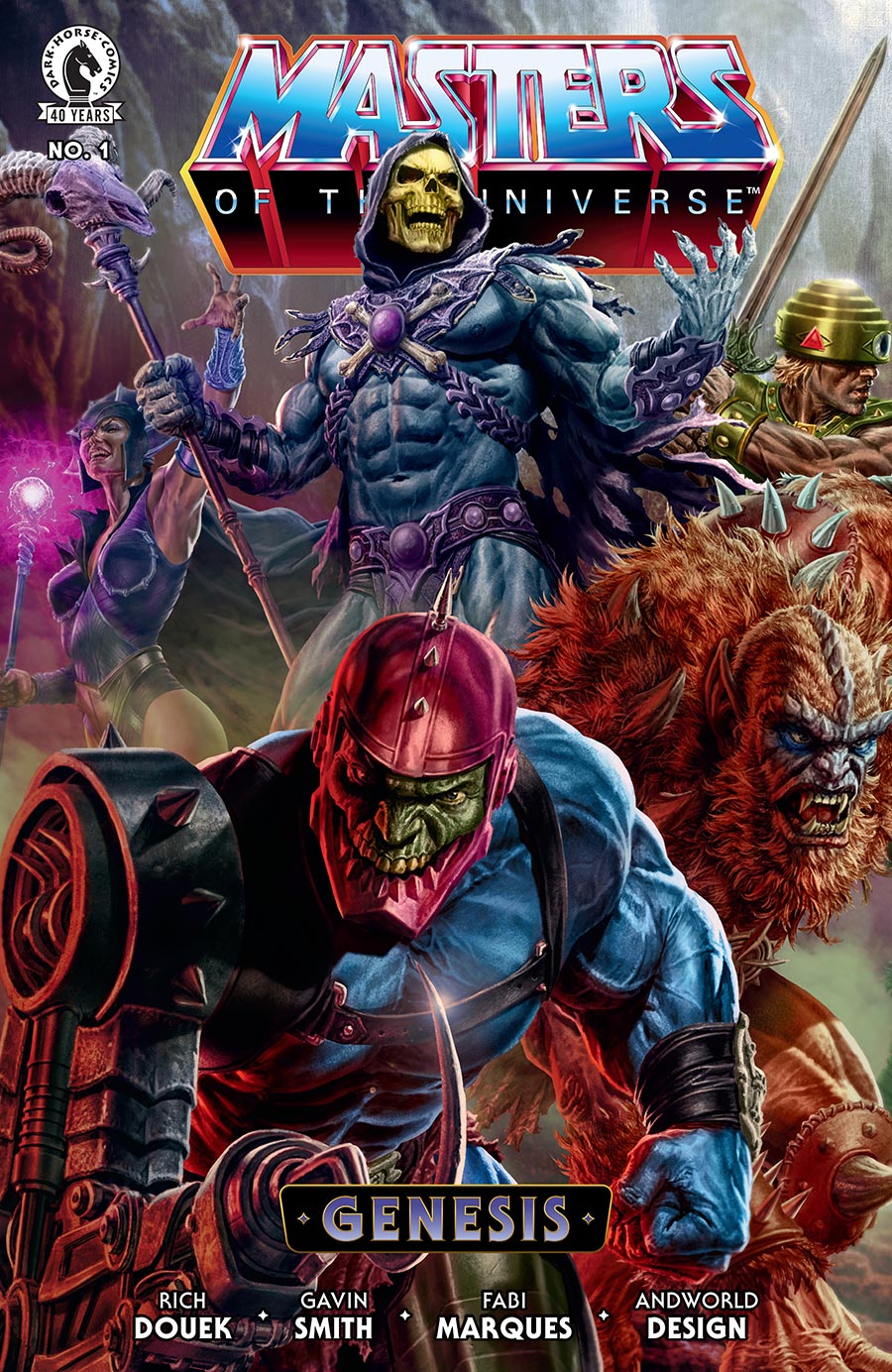 Masters Of The Universe Genesis #1 Cover B Variant Lee Bermejo Cover