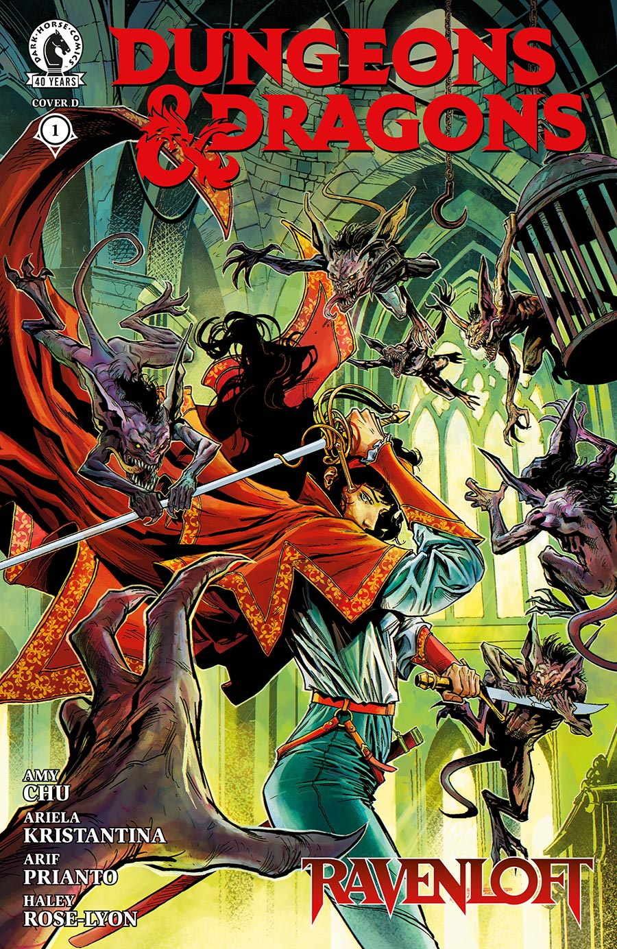 Dungeons & Dragons Ravenloft #1 Cover D Variant Todor Hristov Cover