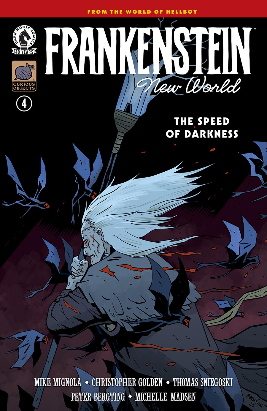 Frankenstein New World The Speed Of Darkness #4 (World Of Hellboy)