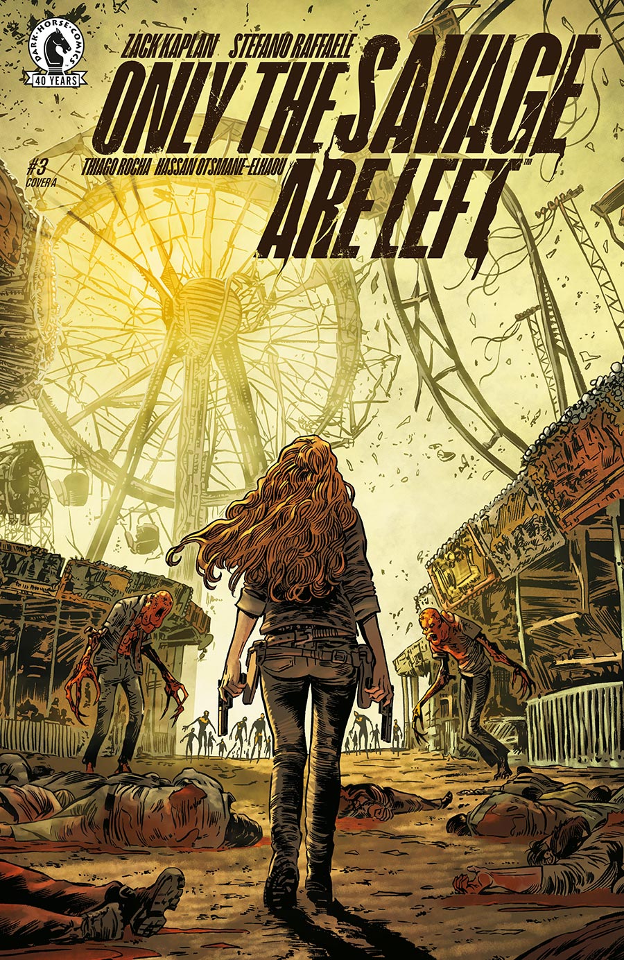 Only The Savage Are Left #3 Cover A Regular Stefano Raffaele Cover