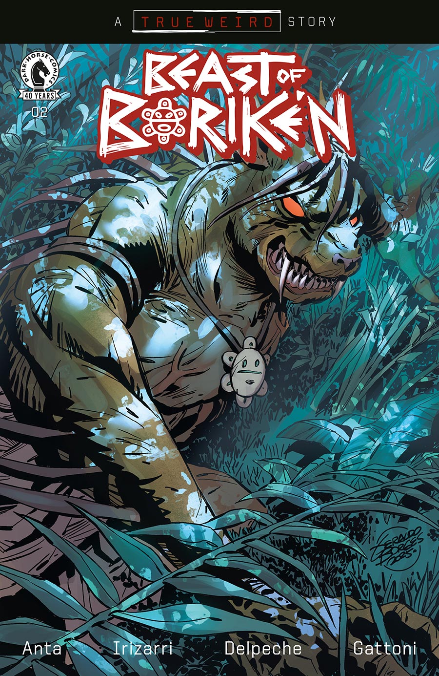 Beast Of Boriken #2 Cover B Variant Geraldo Borges Cover (A True Weird Story)