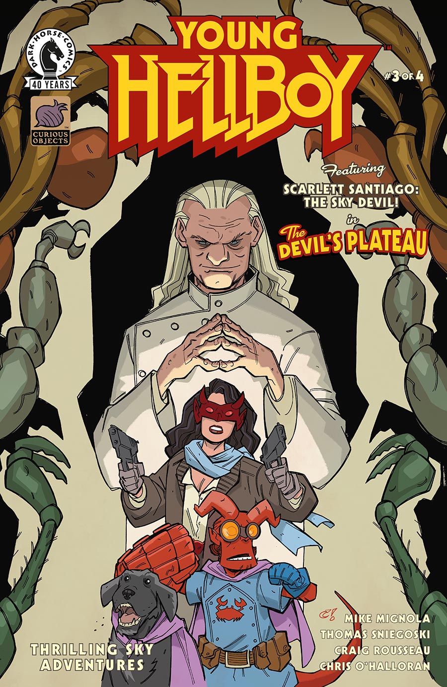 Young Hellboy Thrilling Sky Adventures #3 Cover A Regular Craig Rousseau Cover