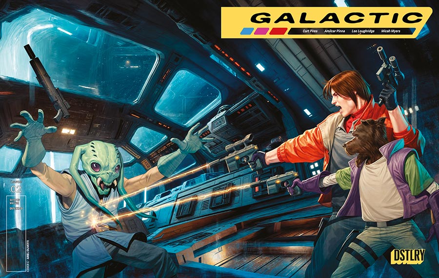 Galactic #2 Cover C Incentive Ariel Olivetti Wraparound Variant Cover