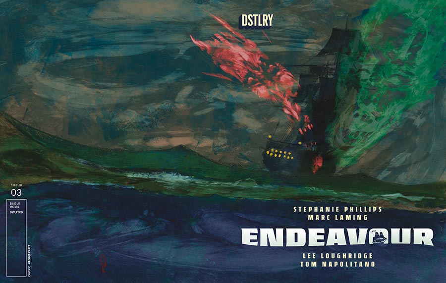 Endeavour #3 Cover C Variant George Pratt Wraparound Cover