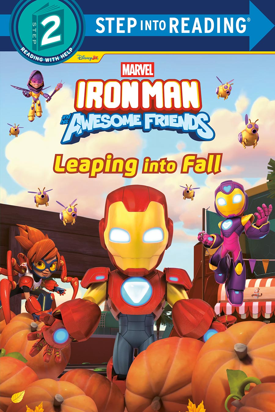 Step Into Reading Step 2 Marvels Iron Man And His Awesome Friends Leaping Into Fall TP