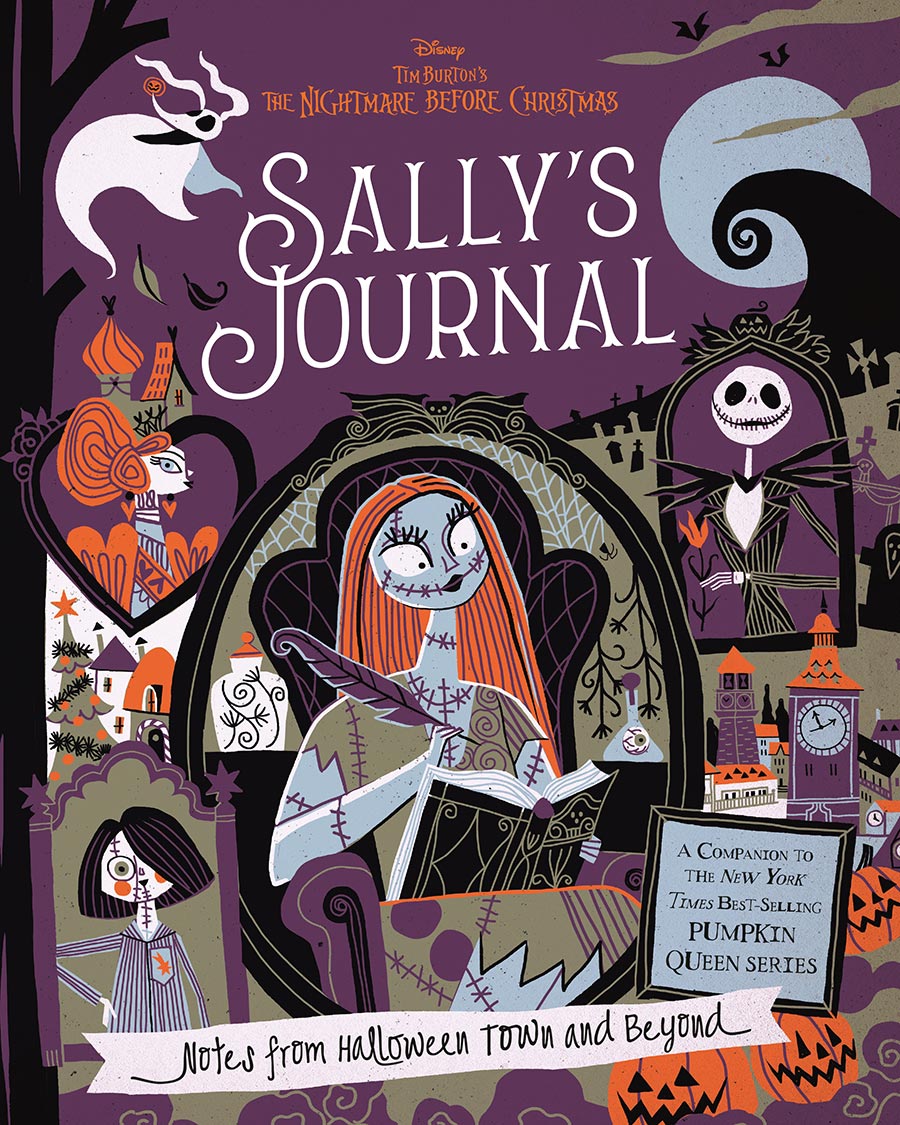 Disney Tim Burtons The Nightmare Before Christmas Sallys Journal Notes From Halloween Town And Beyond HC
