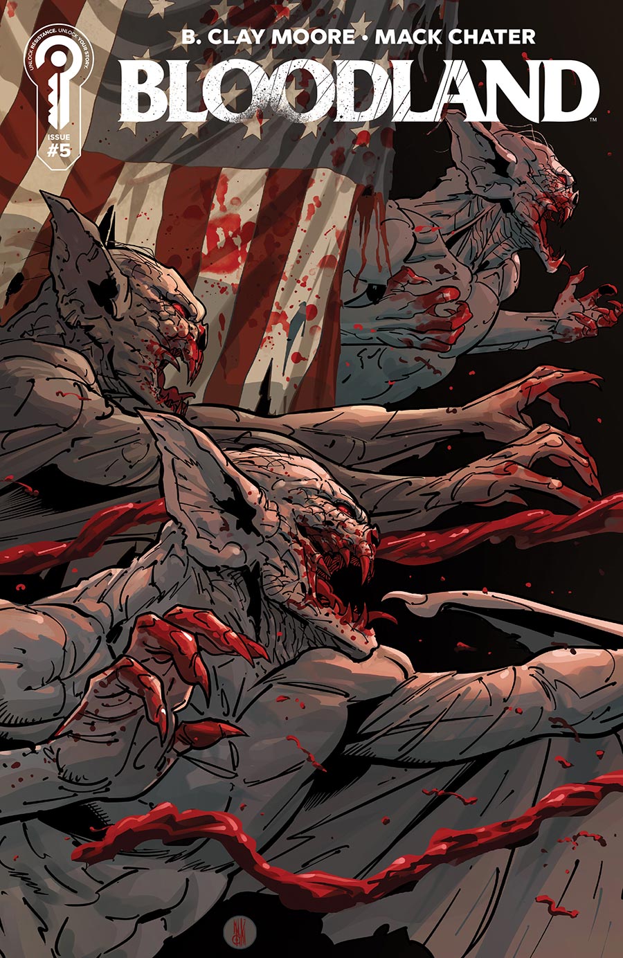 Bloodland #5 Cover B Variant Inaki Miranda Cover