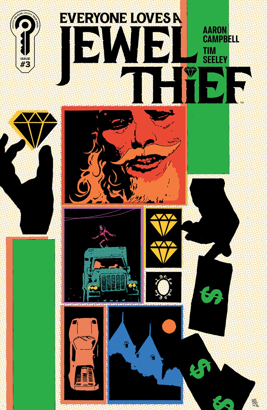 Everyone Loves A Jewel Thief #3 Cover B Variant Andrea Sorrentino Cover