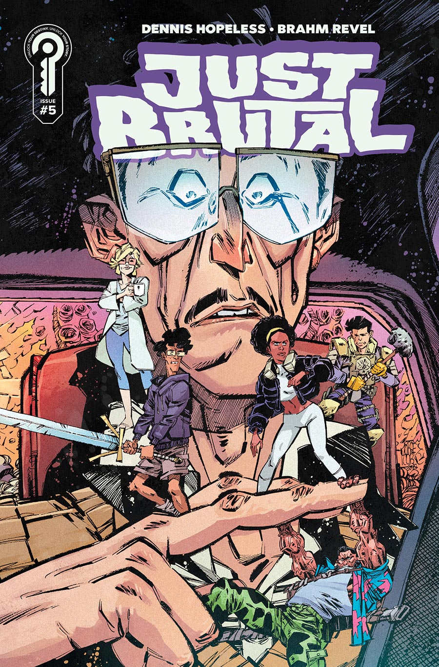 Just Brutal #5 Cover B Variant Jorge Corona Cover